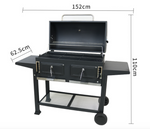 Mega Adjustable Height BBQ Barbecue Grill